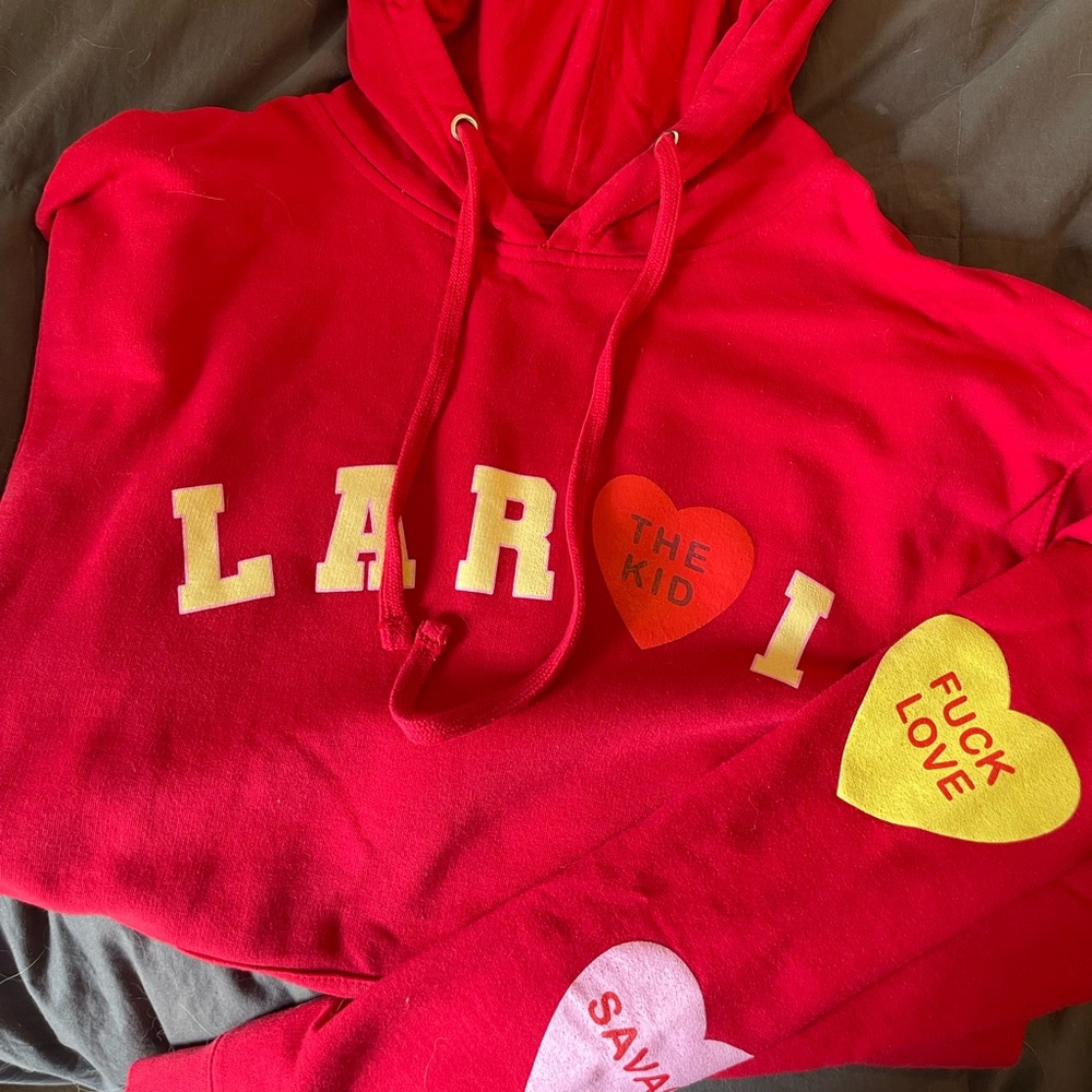 The Kid Laroi Red Hoodie